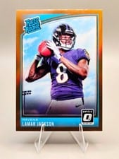 2018 Donruss Optic Lamar Jackson #167 card