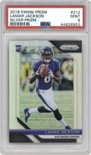 2018 Panini Prizm Lamar Jackson #212 card