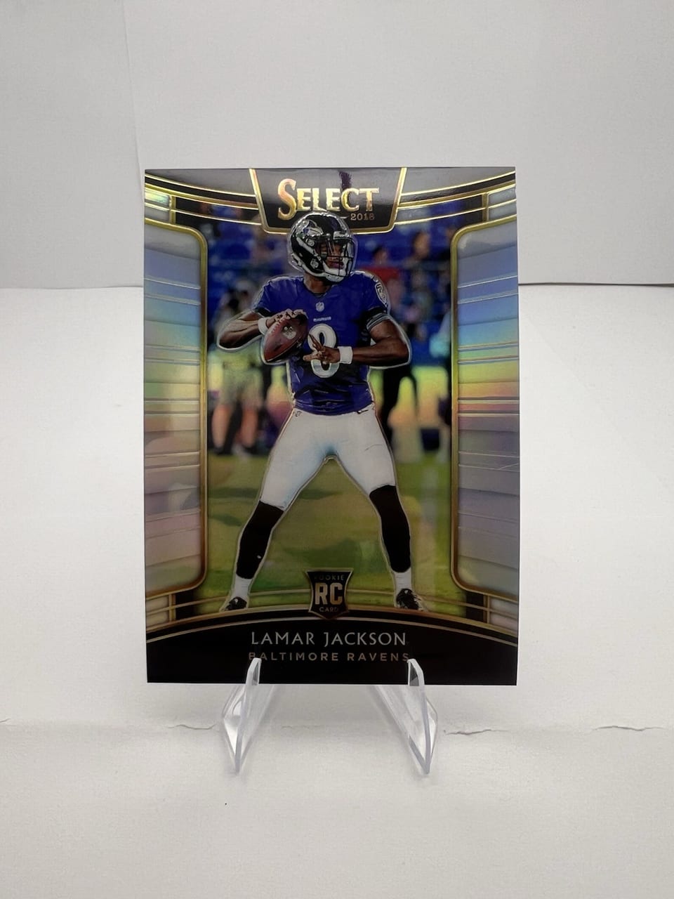 2018 Panini Select Lamar Jackson #70 card