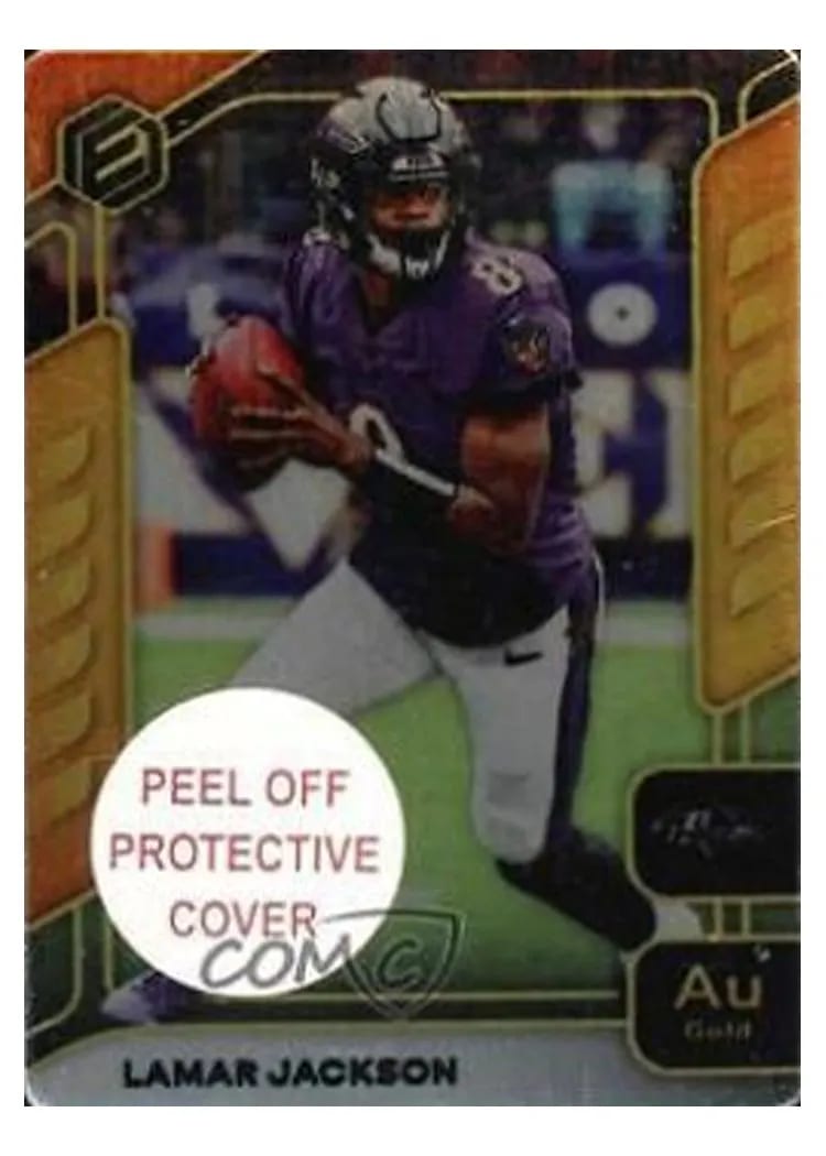 2020 Panini Elements Base Set Lamar Jackson #9 card