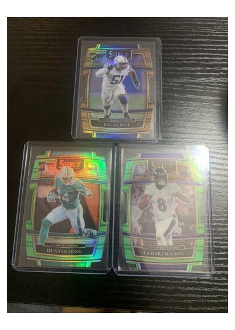 2021 Panini Select Base Set Lamar Jackson #5 card