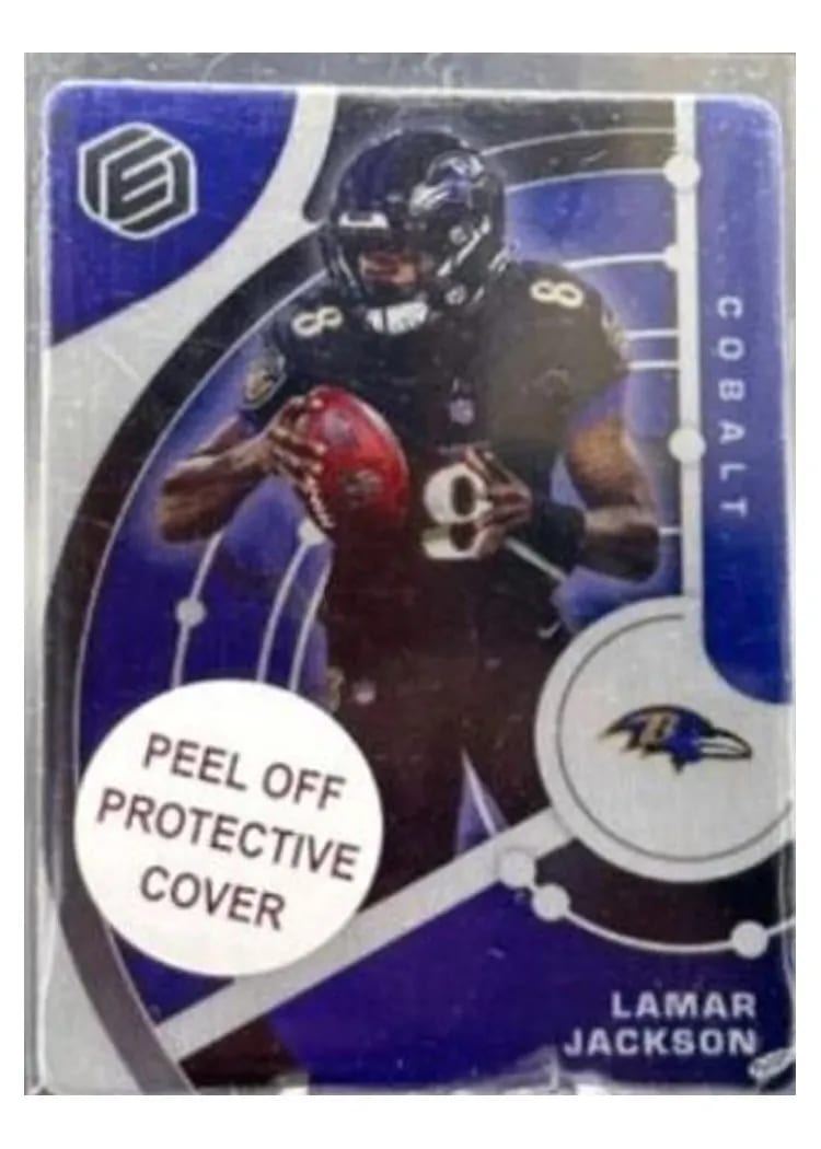 2022 Panini Elements Base Set Lamar Jackson #20 card