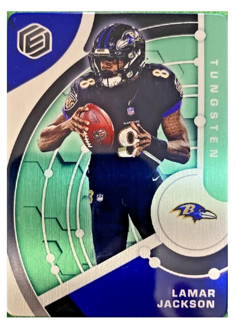 2022 Panini Elements Base Set Lamar Jackson #20 card