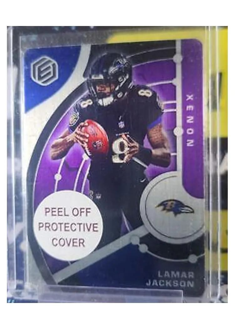 2022 Panini Elements Base Set Lamar Jackson #20 card