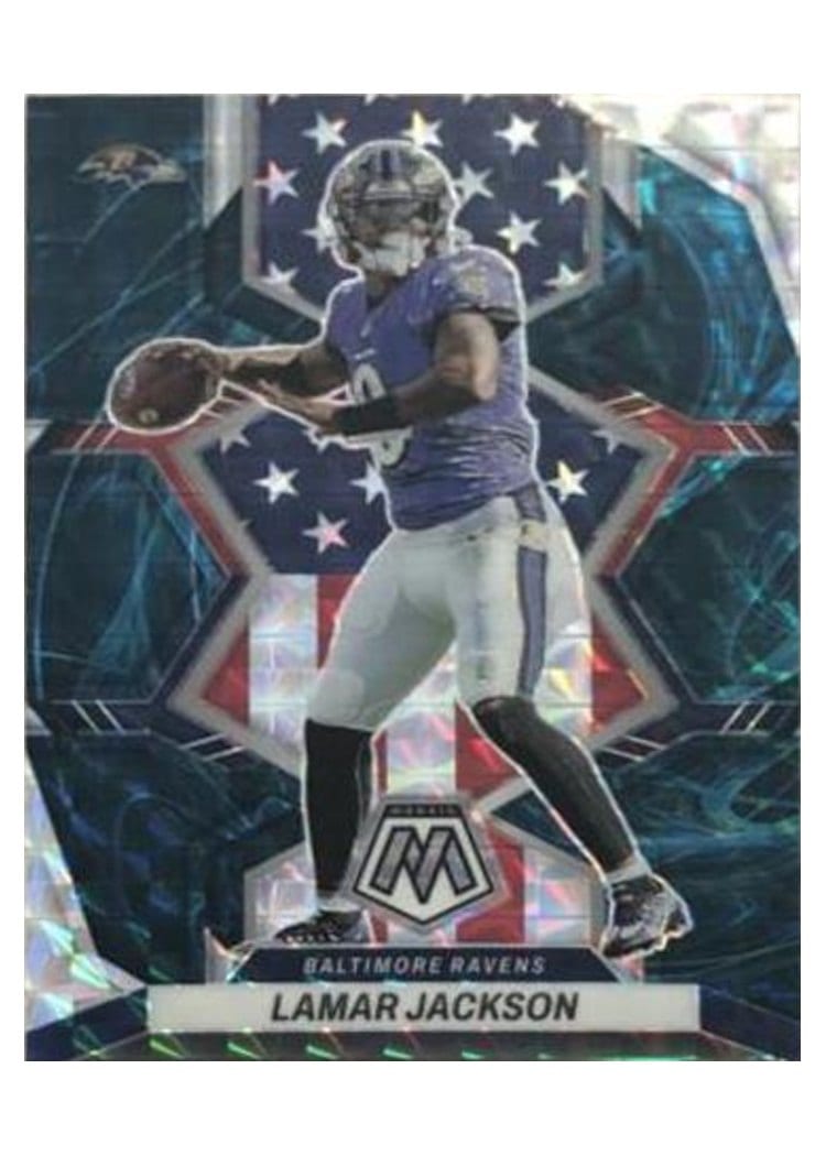 2022 Panini Mosaic Lamar Jackson #259 card