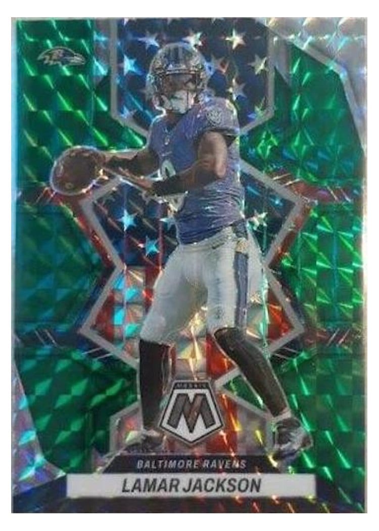 2022 Panini Mosaic Lamar Jackson #259 card