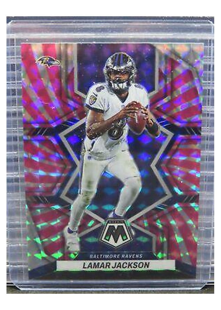 2022 Panini Mosaic Lamar Jackson #259 card
