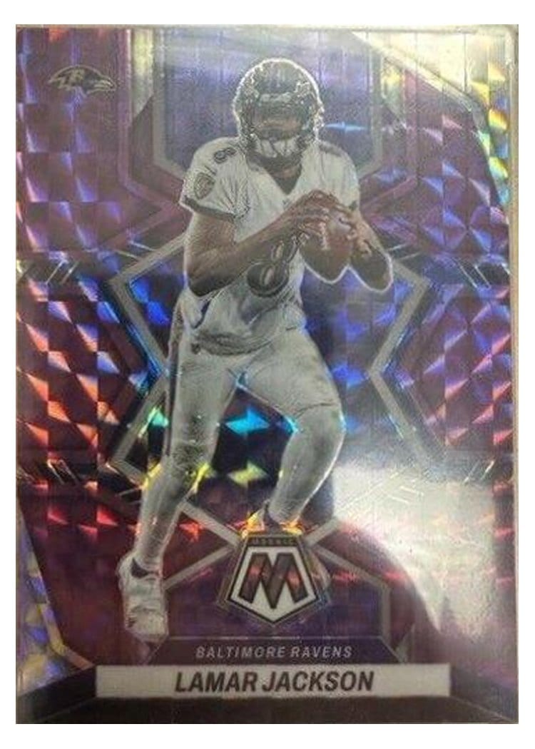 2022 Panini Mosaic Lamar Jackson #259 card