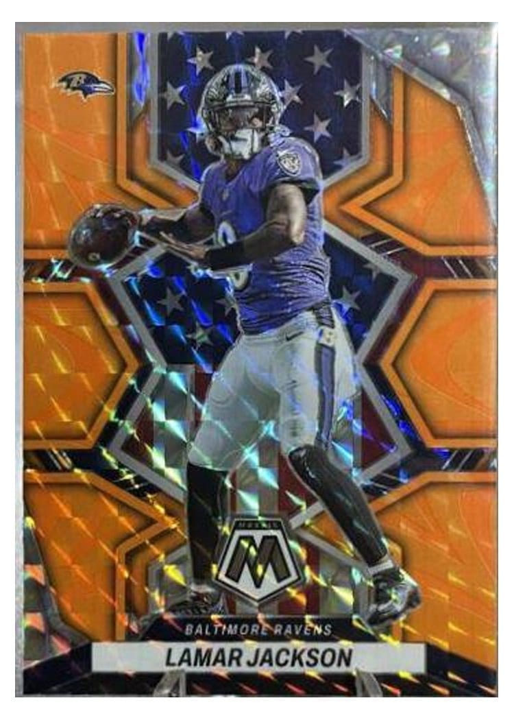 2022 Panini Mosaic Lamar Jackson #259 card