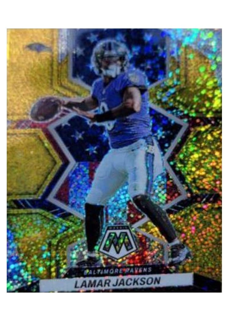 2022 Panini Mosaic Lamar Jackson #259 card