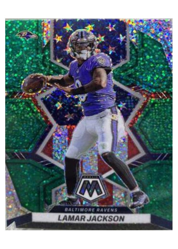 2022 Panini Mosaic Lamar Jackson #259 card