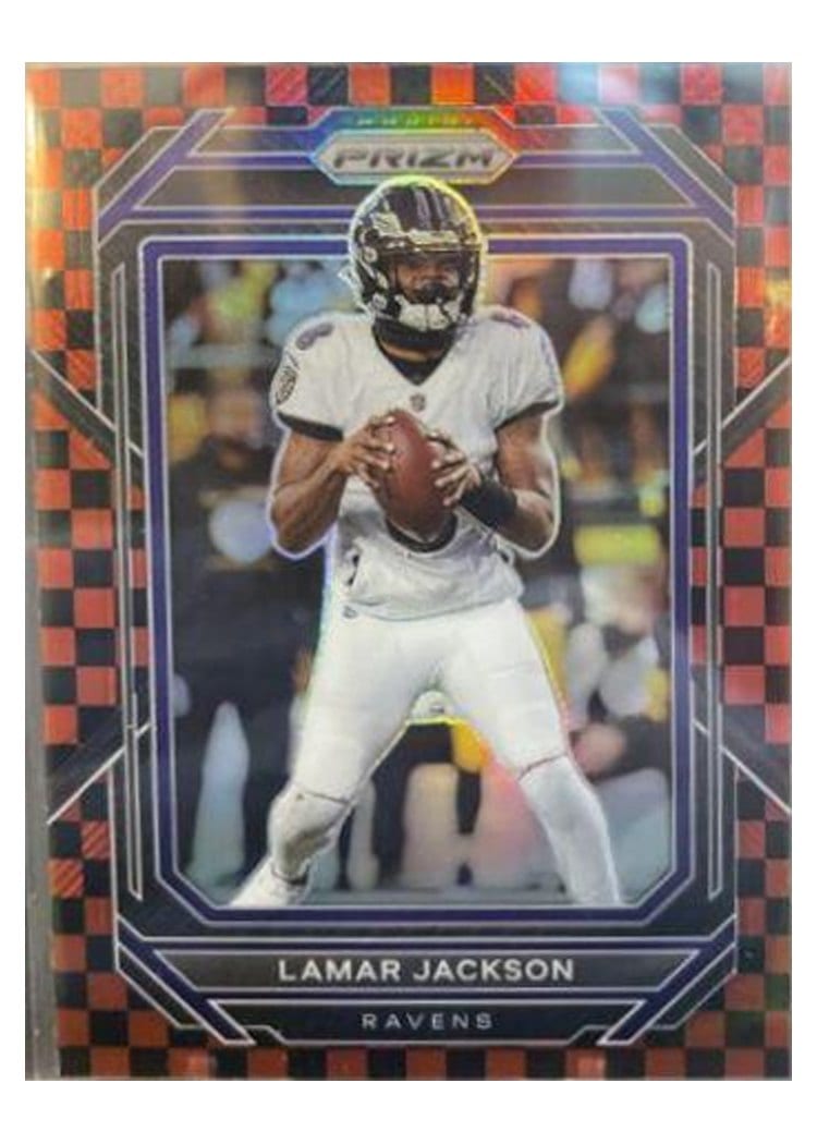 2022 Panini Prizm Base Set Lamar Jackson #19 card