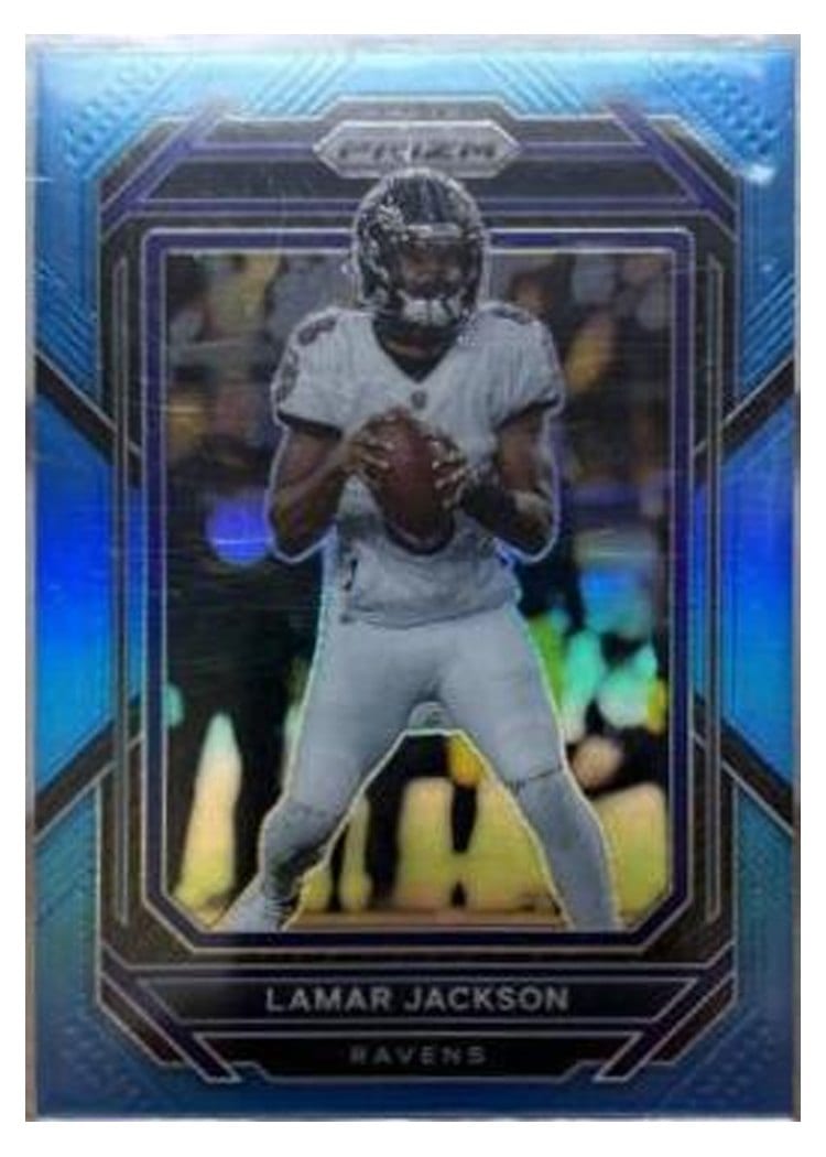 2022 Panini Prizm Base Set Lamar Jackson #19 card