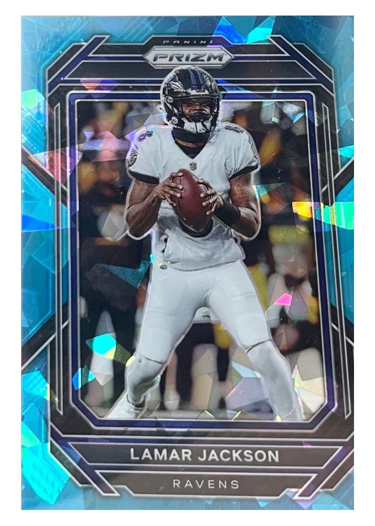 2022 Panini Prizm Base Set Lamar Jackson #19 card