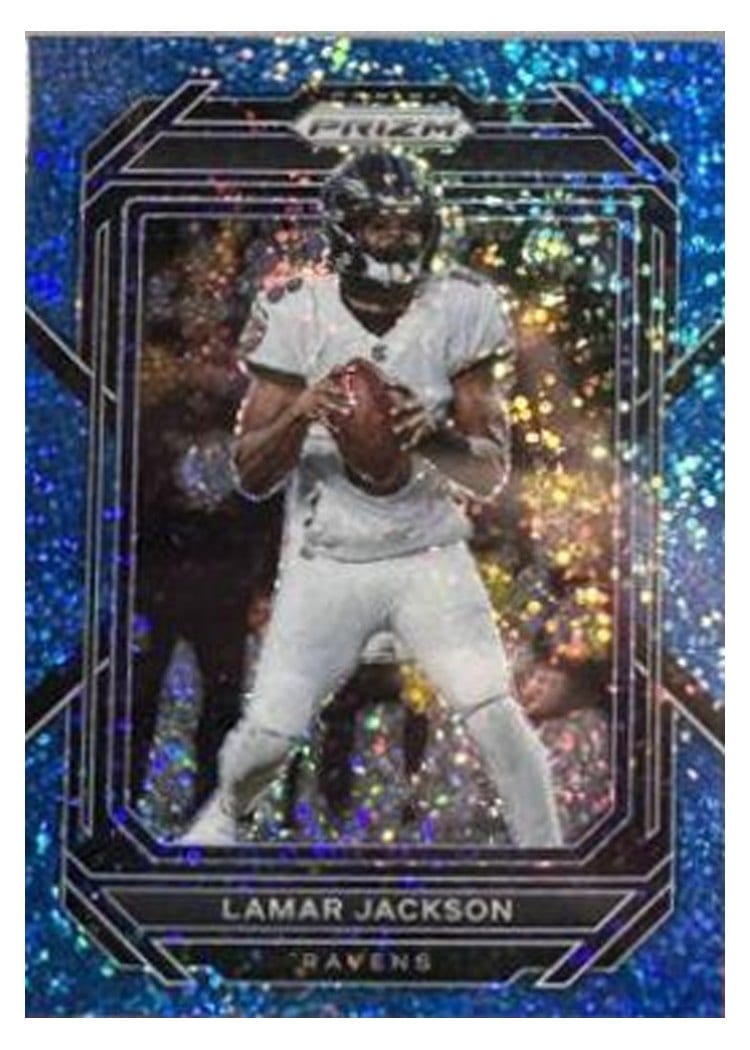 2022 Panini Prizm Base Set Lamar Jackson #19 card