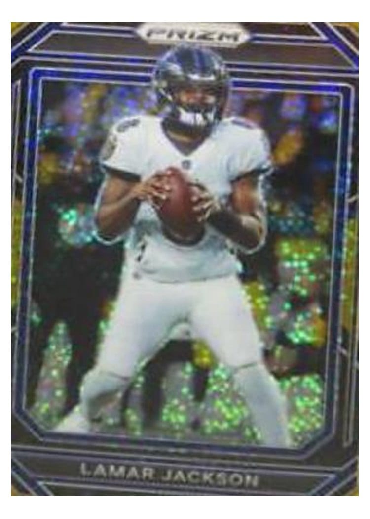 2022 Panini Prizm Base Set Lamar Jackson #19 card