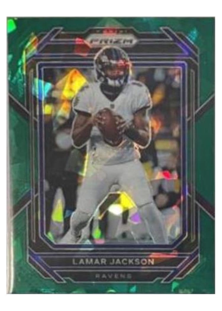 2022 Panini Prizm Base Set Lamar Jackson #19 card
