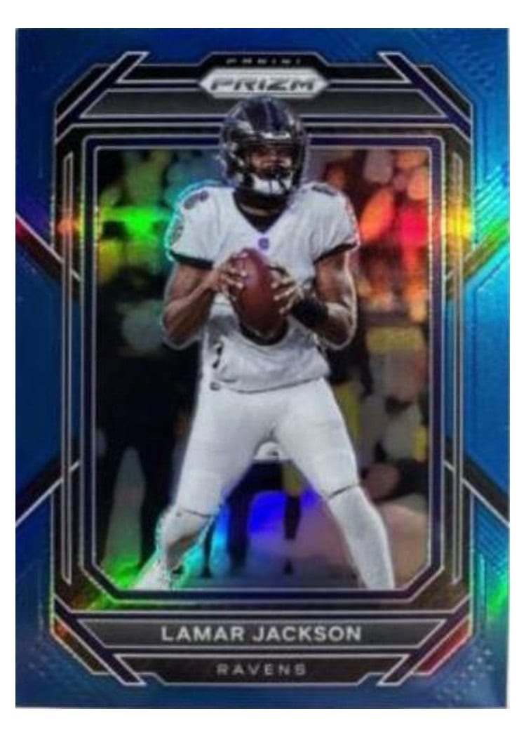 2022 Panini Prizm Base Set Lamar Jackson #19 card
