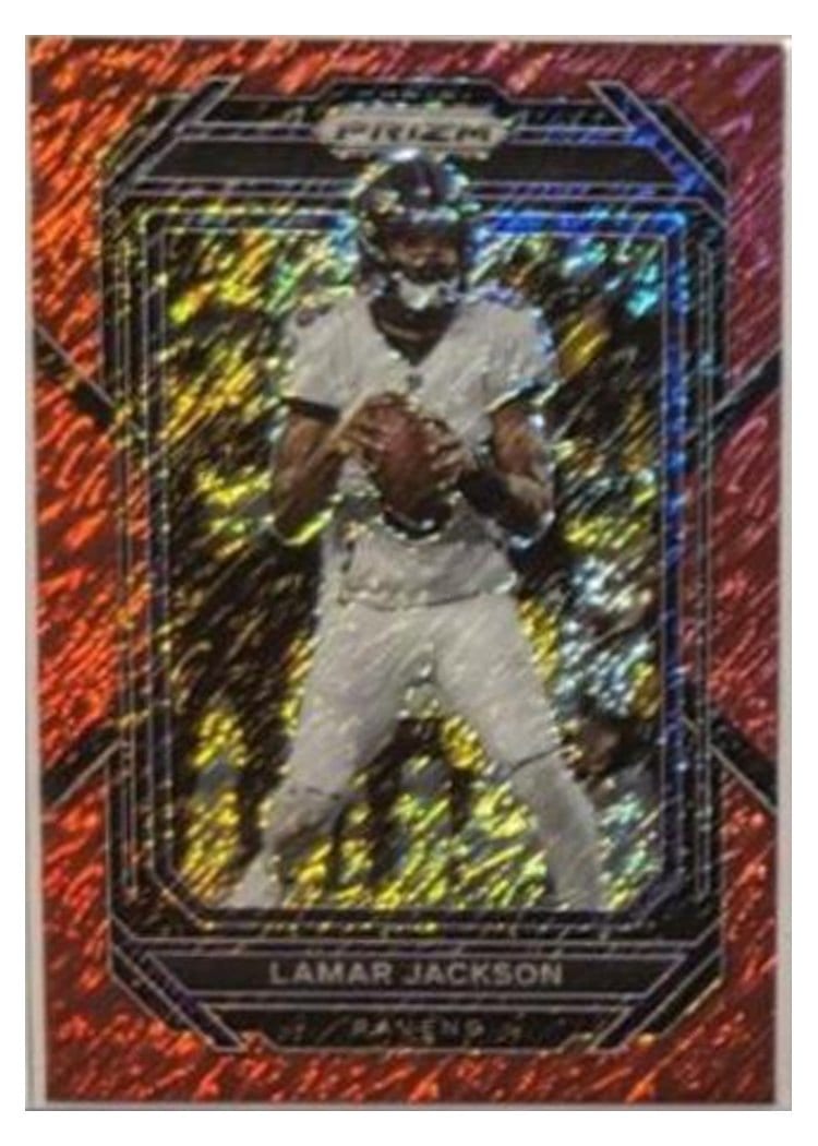 2022 Panini Prizm Base Set Lamar Jackson #19 card