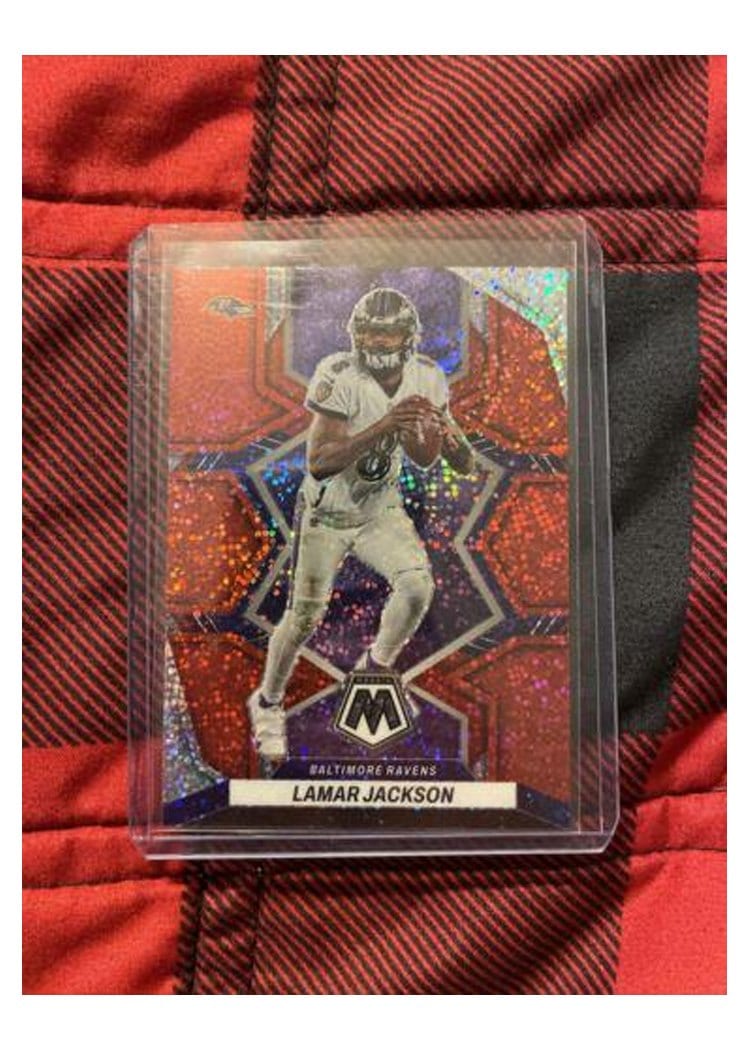 2022 Panini Prizm Base Set Lamar Jackson #19 card