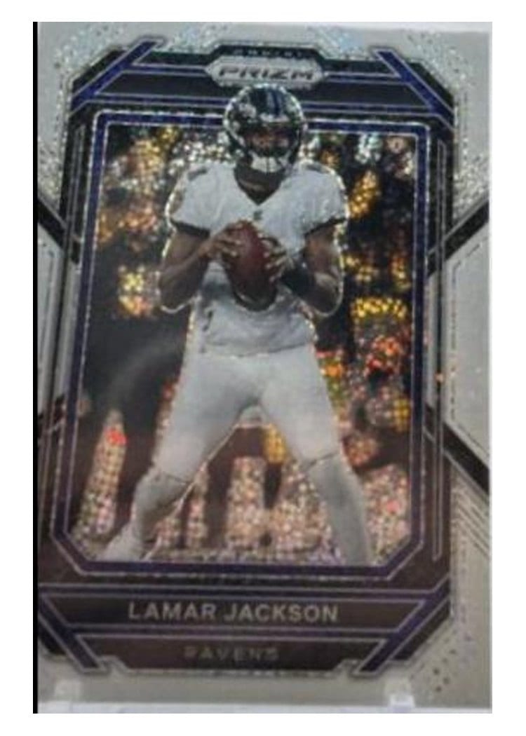 2022 Panini Prizm Base Set Lamar Jackson #19 card