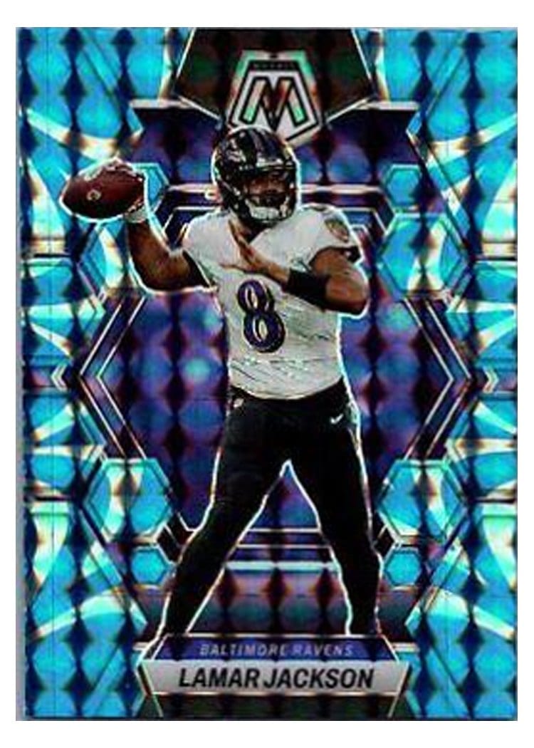 2023 Panini Mosaic Base Set Lamar Jackson #13 card