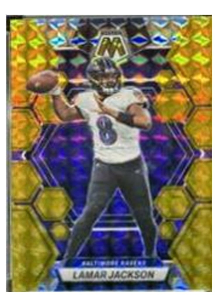 2023 Panini Mosaic Base Set Lamar Jackson #13 card