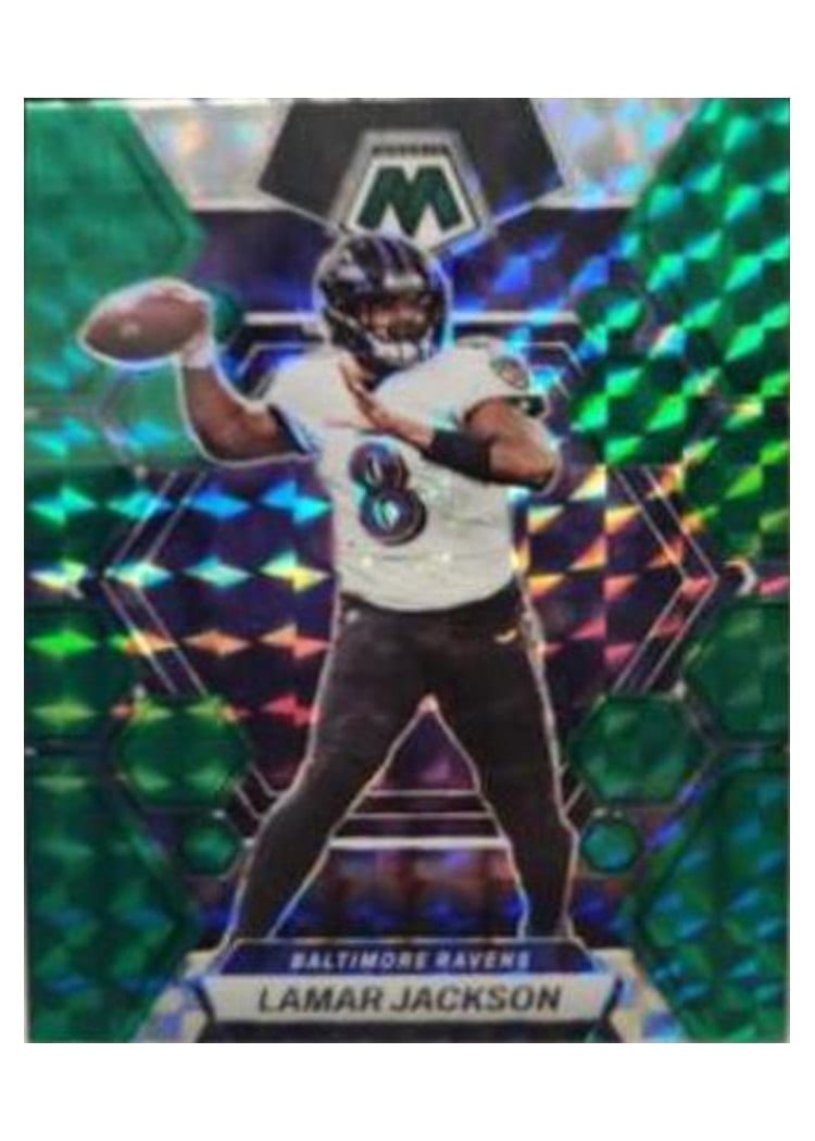 2023 Panini Mosaic Base Set Lamar Jackson #13 card