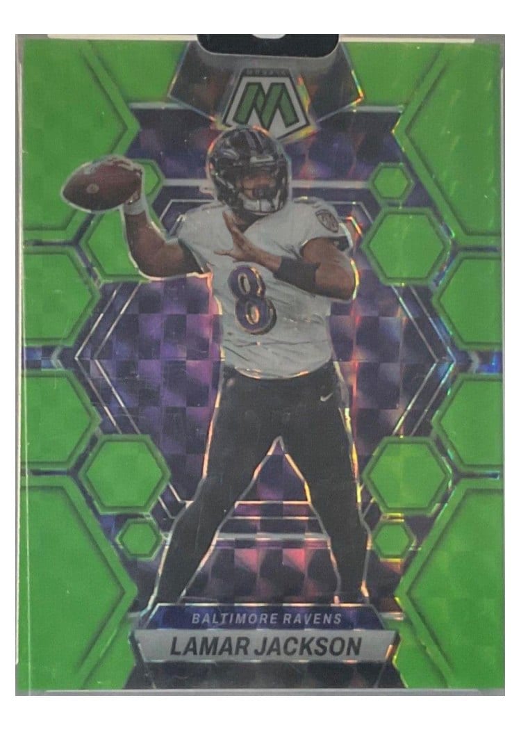 2023 Panini Mosaic Base Set Lamar Jackson #13 card