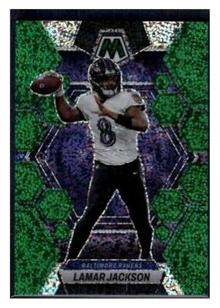 2023 Panini Mosaic Base Set Lamar Jackson #13 card