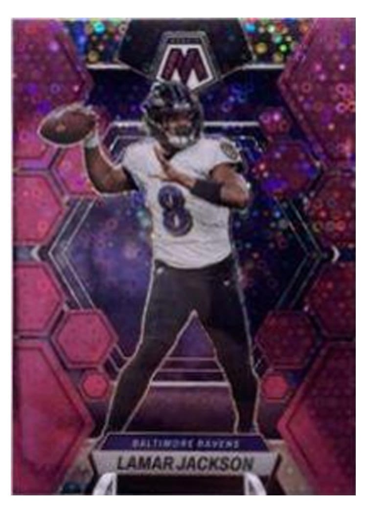 2023 Panini Mosaic Base Set Lamar Jackson #13 card