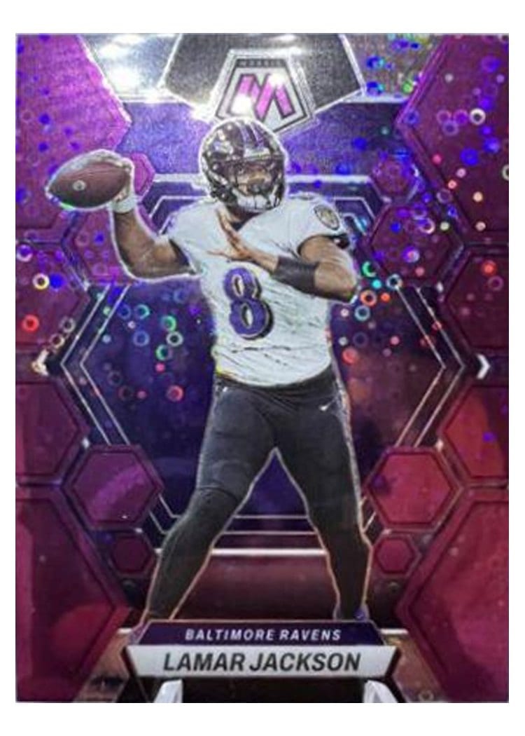 2023 Panini Mosaic Base Set Lamar Jackson #13 card