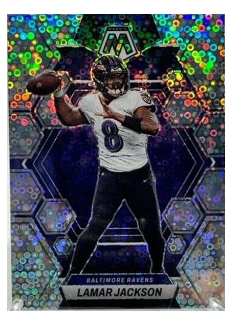 2023 Panini Mosaic Base Set Lamar Jackson #13 card