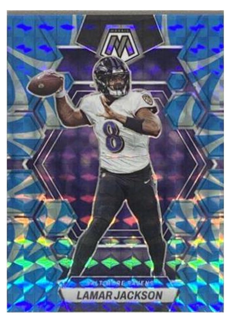 2023 Panini Mosaic Base Set Lamar Jackson #13 card