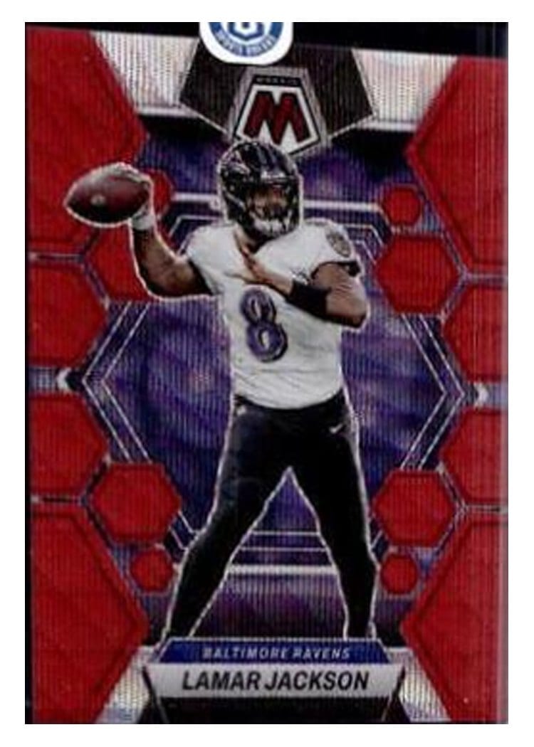 2023 Panini Mosaic Base Set Lamar Jackson #13 card