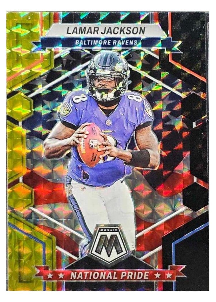 2023 Panini Mosaic Base Set Lamar Jackson #260 card