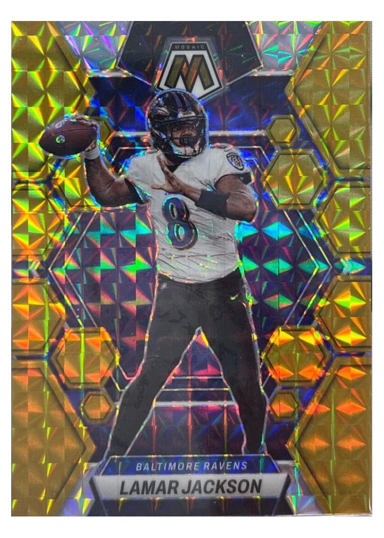 2023 Panini Mosaic Base Set Lamar Jackson #260 card