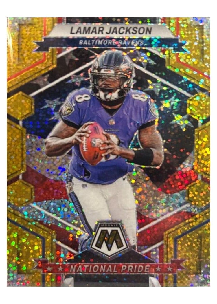 2023 Panini Mosaic Base Set Lamar Jackson #260 card