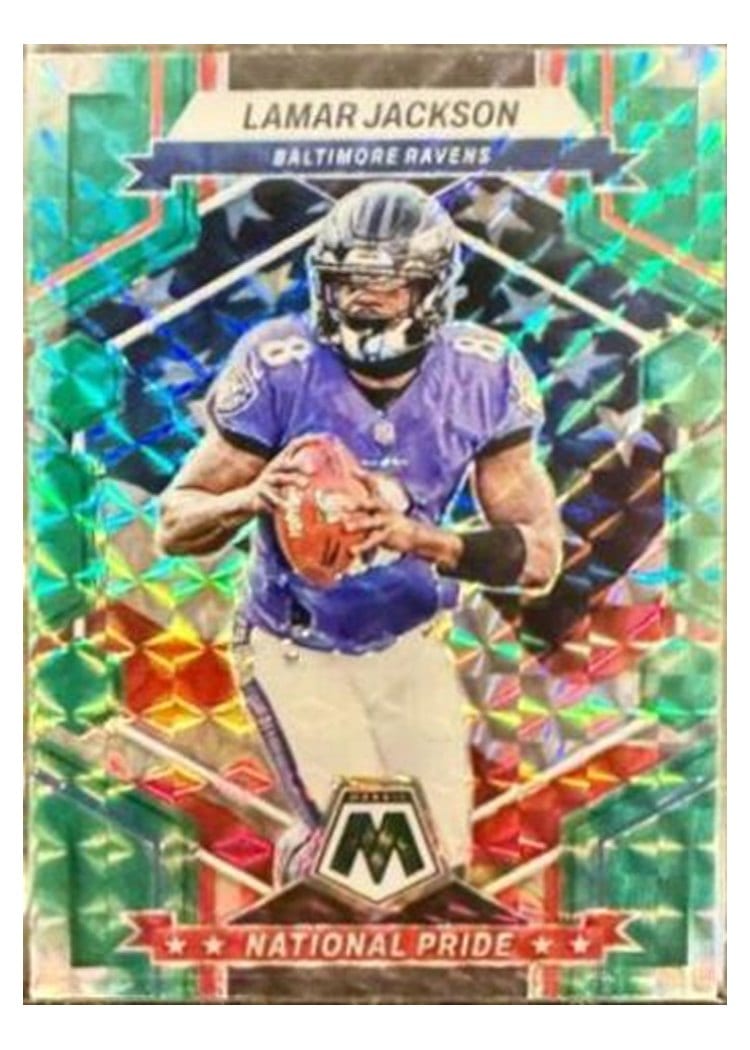 2023 Panini Mosaic Base Set Lamar Jackson #260 card