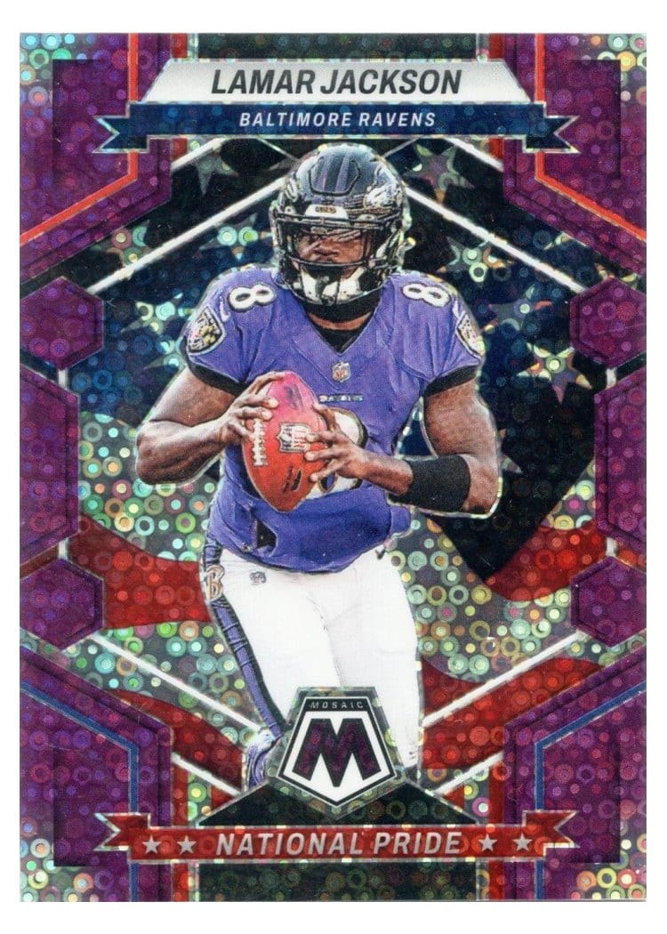 2023 Panini Mosaic Base Set Lamar Jackson #260 card