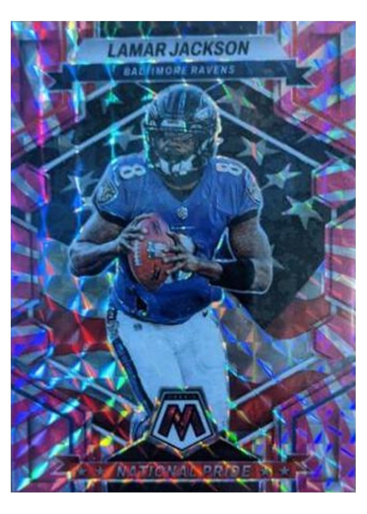 2023 Panini Mosaic Base Set Lamar Jackson #260 card