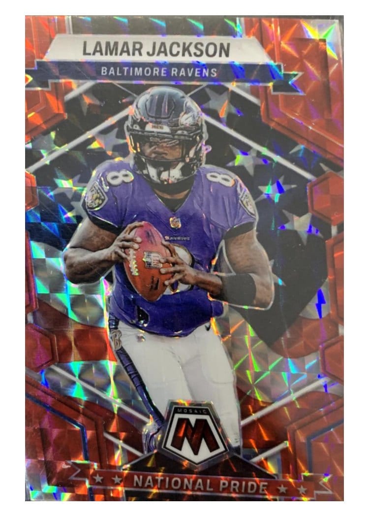 2023 Panini Mosaic Base Set Lamar Jackson #260 card