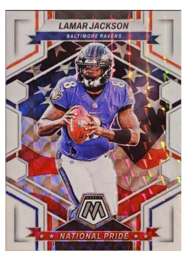2023 Panini Mosaic Base Set Lamar Jackson #260 card