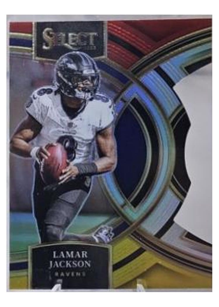 2023 Panini Select Base Set Lamar Jackson #190 card