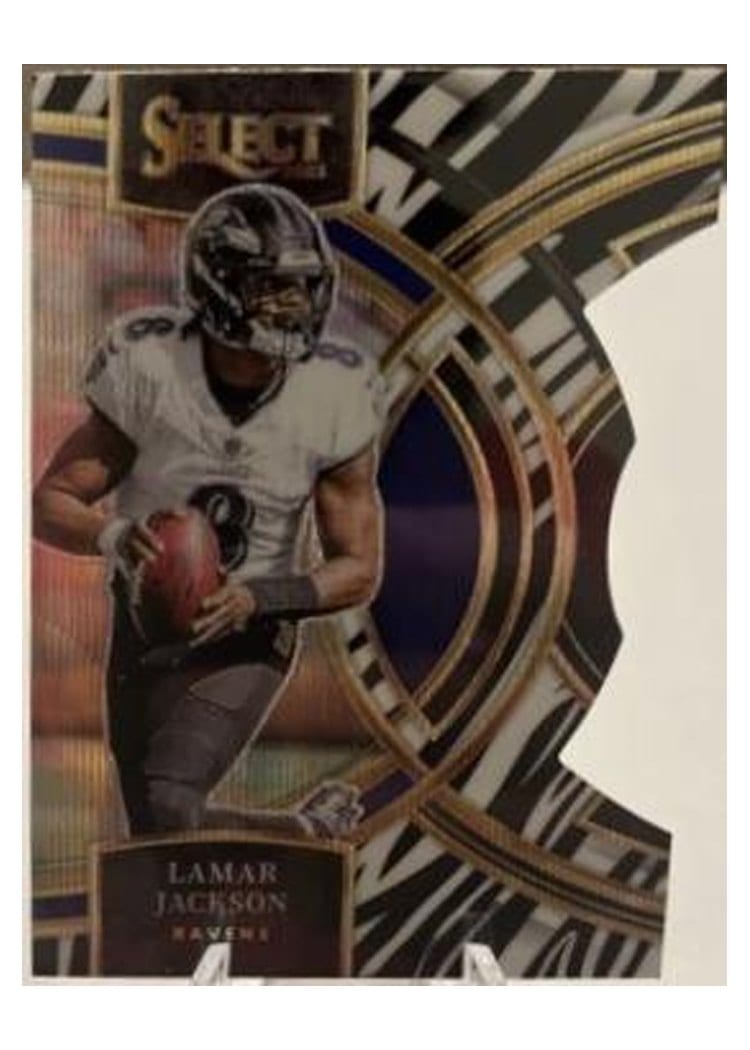 2023 Panini Select Base Set Lamar Jackson #190 card