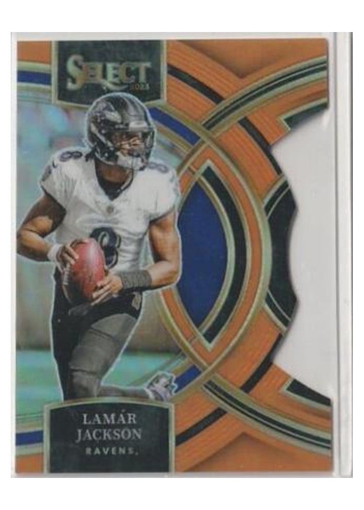 2023 Panini Select Base Set Lamar Jackson #190 card