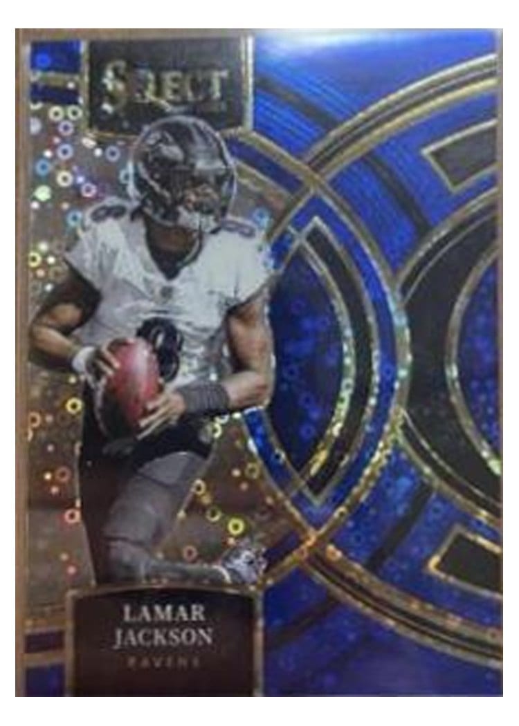 2023 Panini Select Base Set Lamar Jackson #190 card