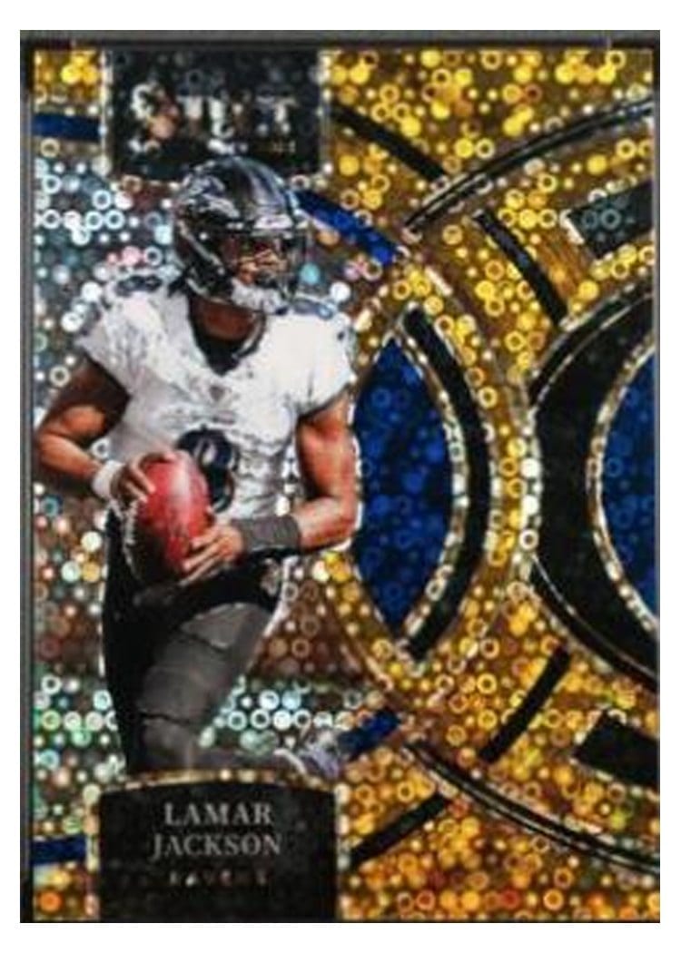 2023 Panini Select Base Set Lamar Jackson #190 card