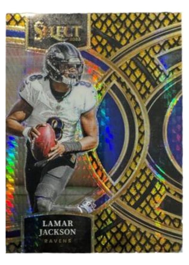 2023 Panini Select Base Set Lamar Jackson #190 card