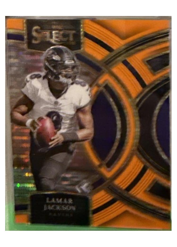 2023 Panini Select Base Set Lamar Jackson #190 card
